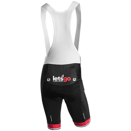 2018 Maillot Scott Tirantes Mangas Cortas Negro Rojo
